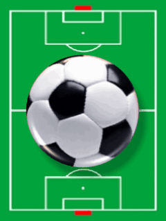 Logo animé mobile Gratuit - Ballon et Terrain de Foot