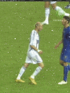 Logo animé mobile Gratuit - Le Coup de boule de Zidane