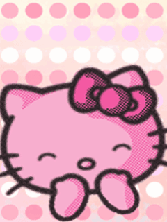 Fond écran mobile animé gratuit - Hello Kitty 3